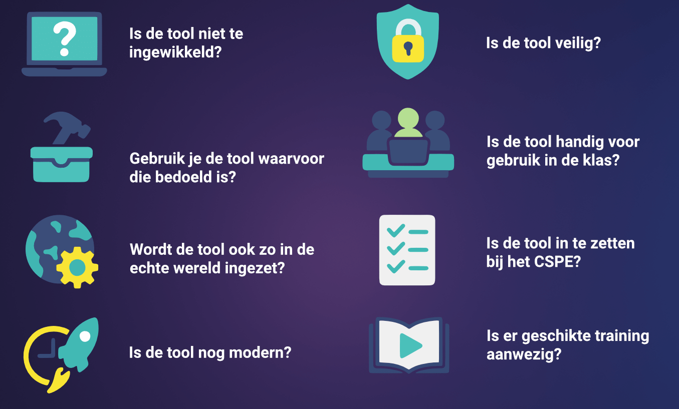 Tien vragen over tools